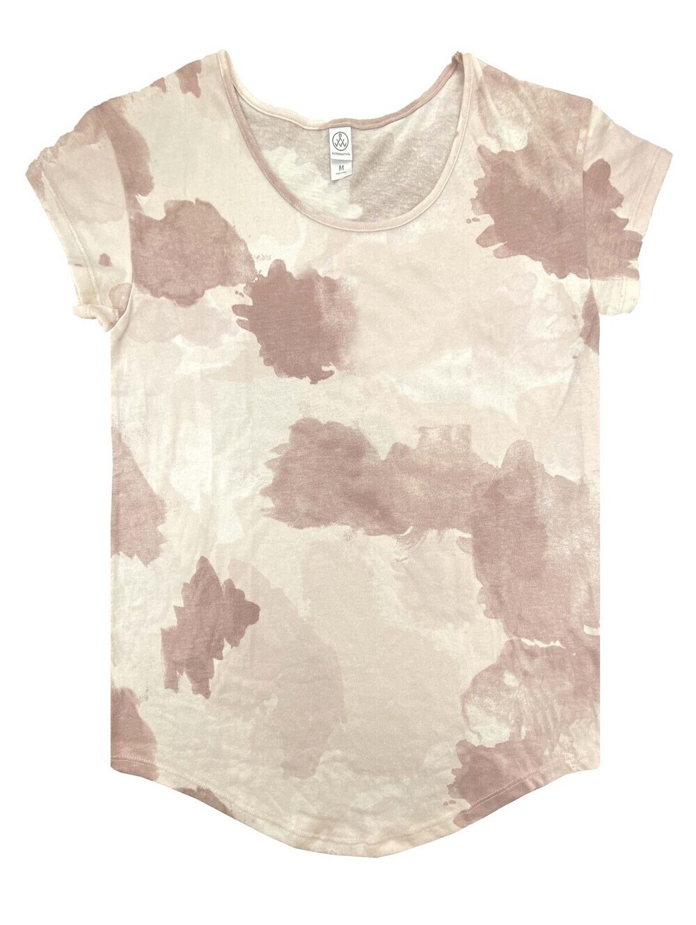 Alternative Womens Short Sleeves Tee Size M